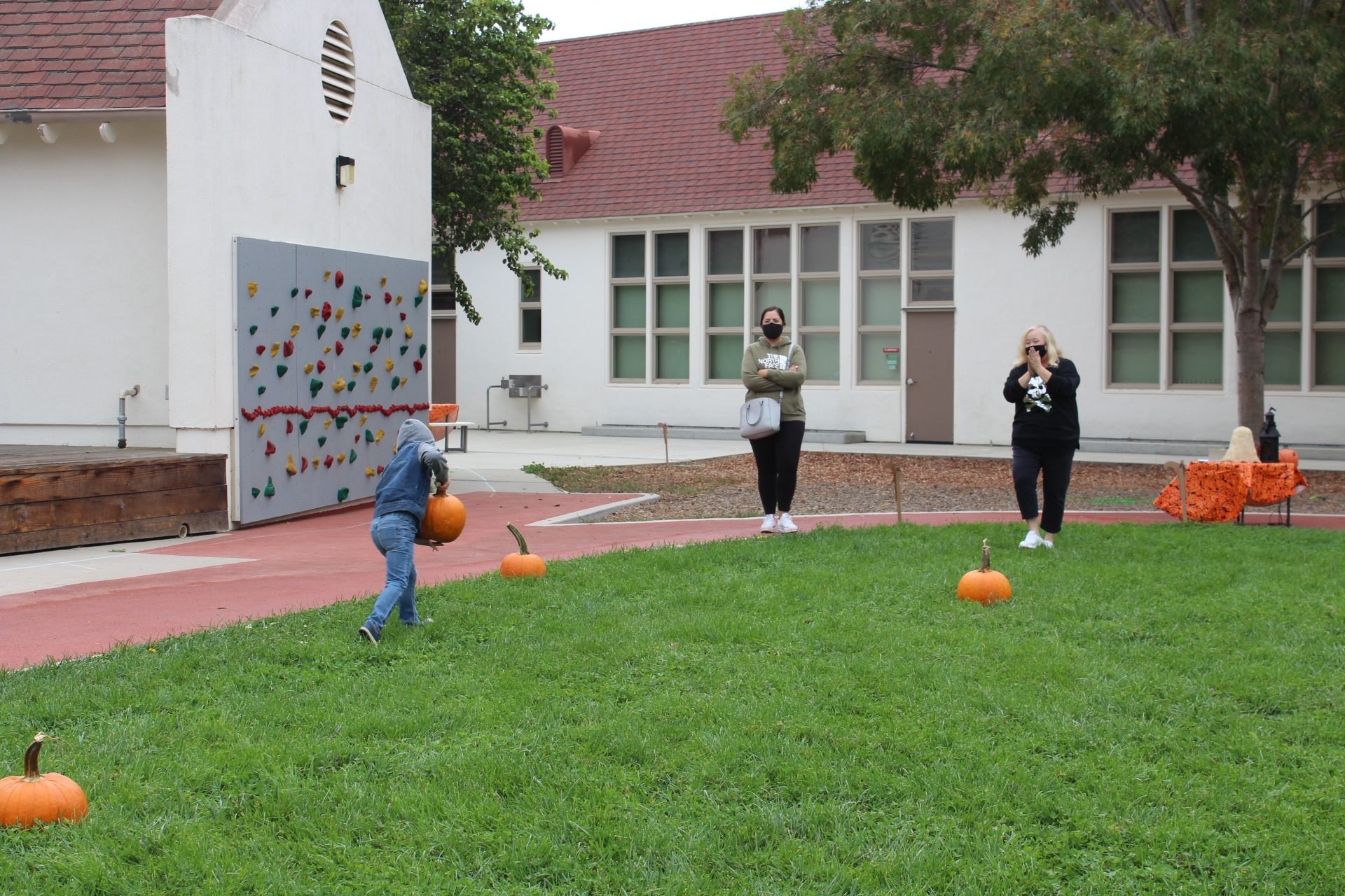 Solvang School students enjoy Halloween fun before returning to class