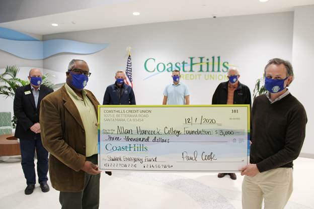 CoastHills donates $13,000 to AHC Student Emergency Fund
