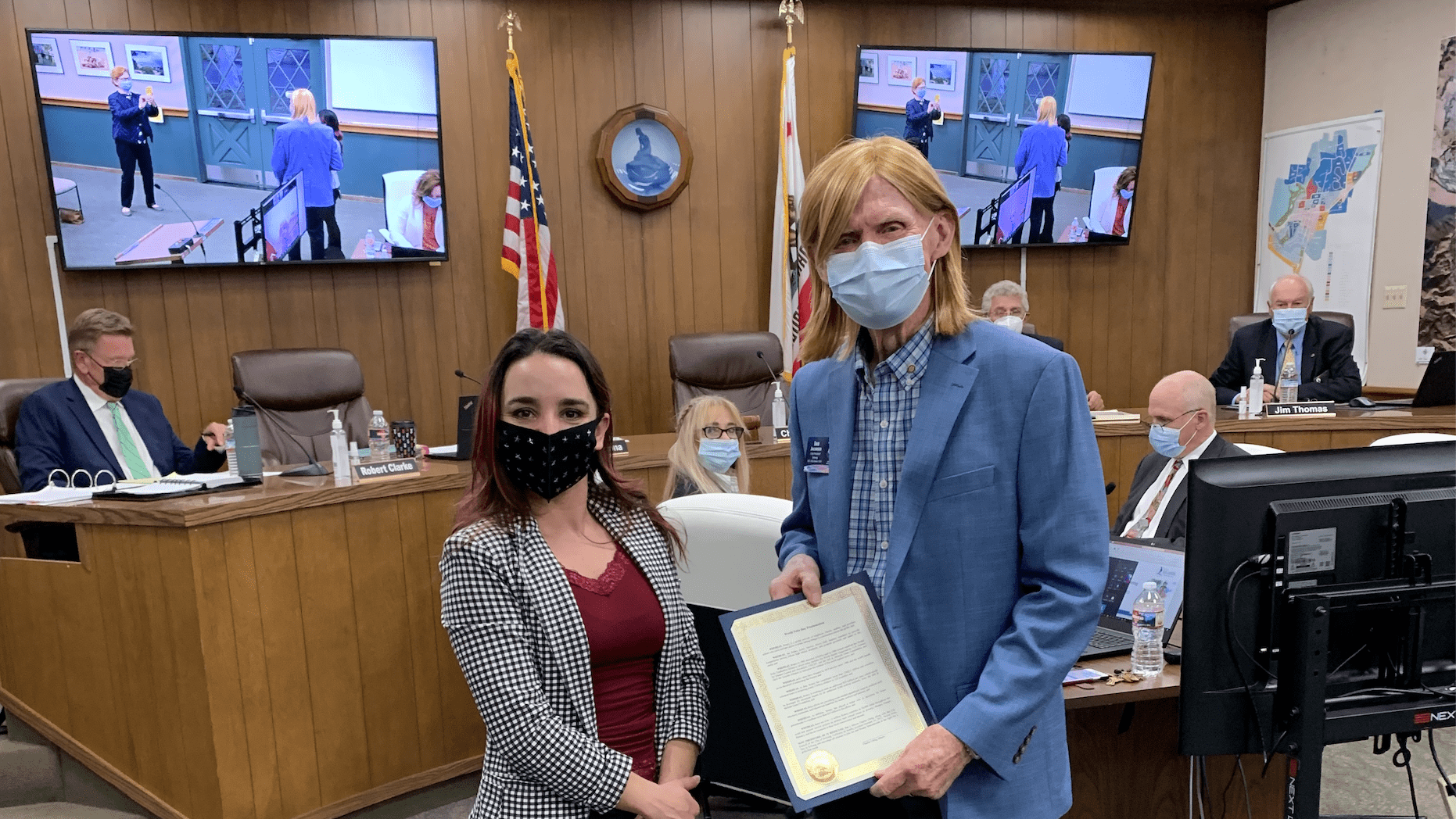 Solvang Rotary Club receives proclamation for World Polio Day efforts