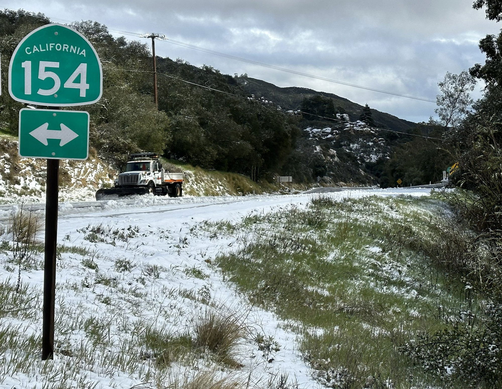 Another Winter Storm Brings Some Snow to the Valley
