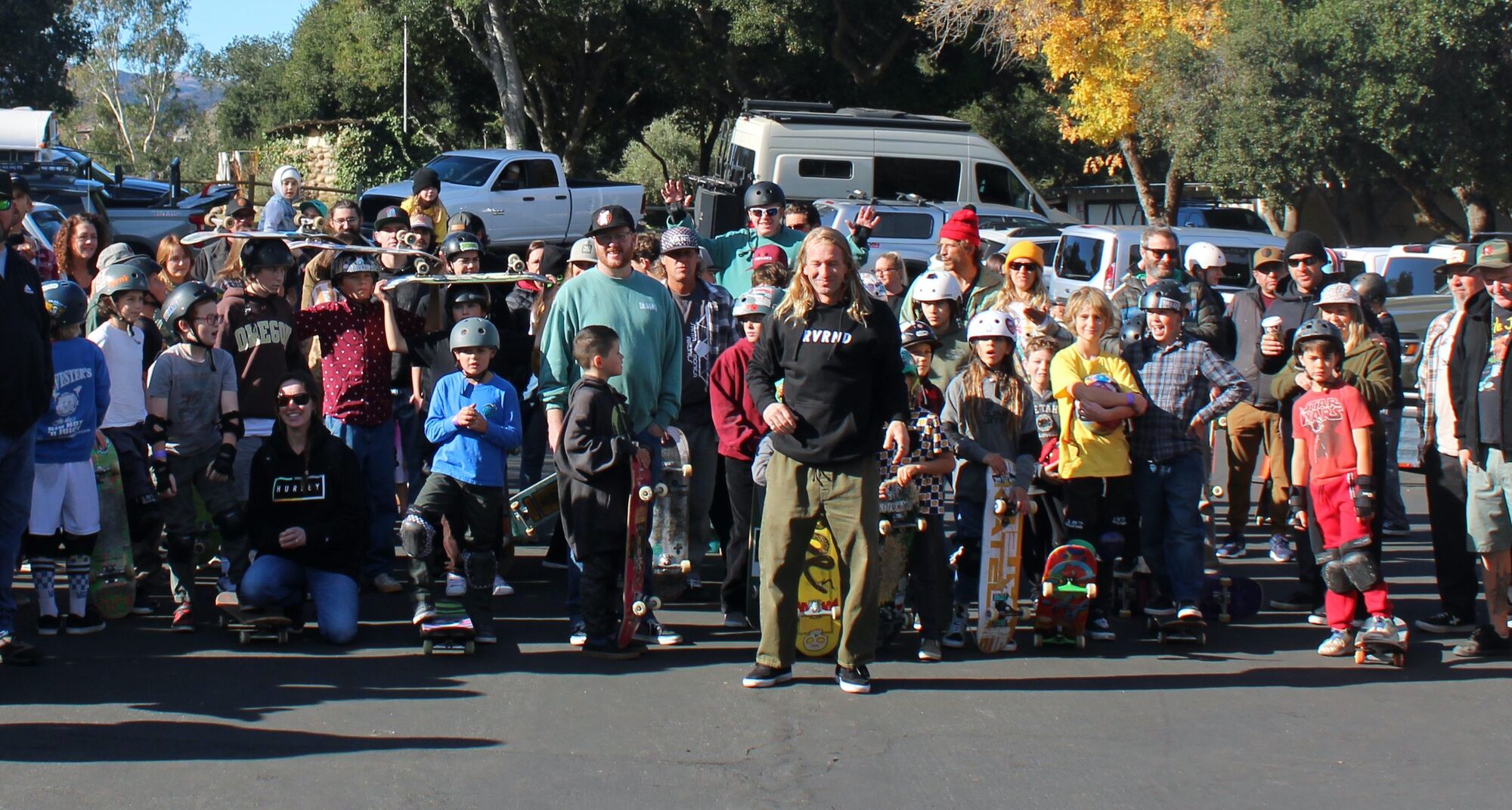 Solvang skateboard competition held at Hans Christian Andersen Park