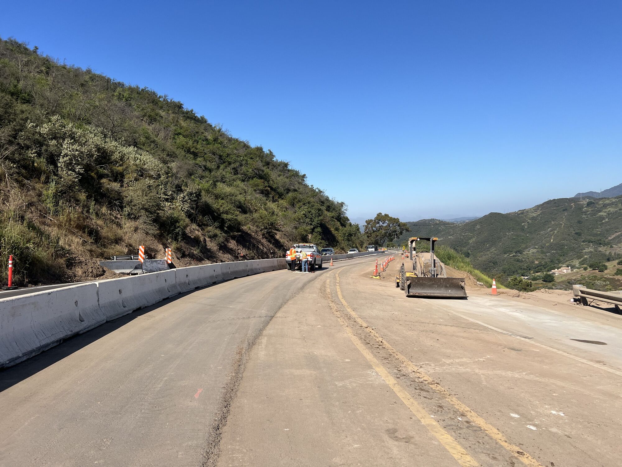 Highway 154 to reopen two lanes with intermittent lane closures as emergency repair work continues
