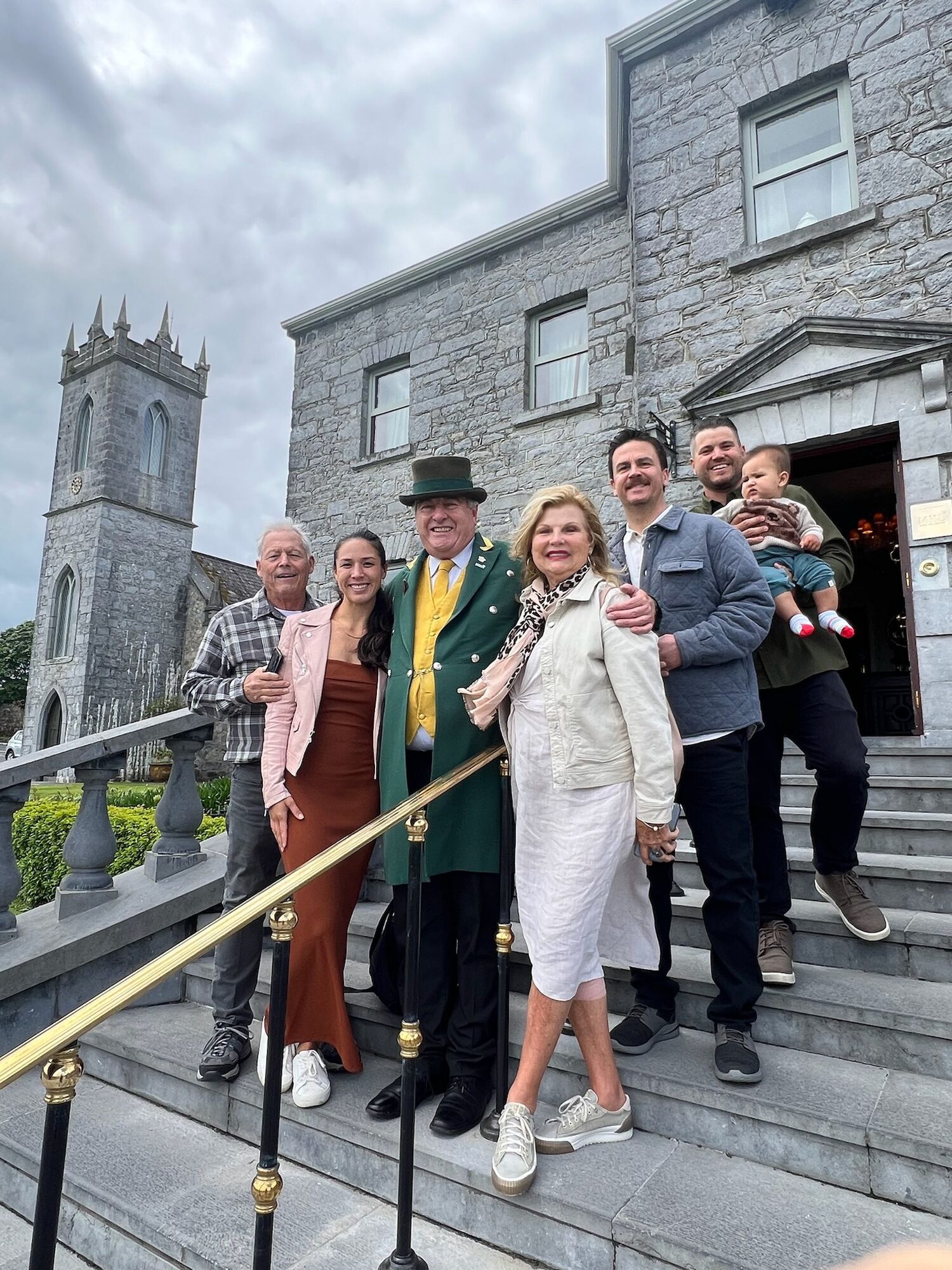 Linda Johansen’s 75th birthday was a family affair