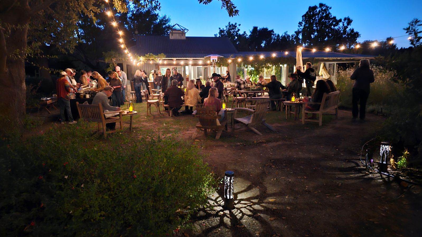 Happy Endings Animal Rescue Sanctuary event rocks for horses