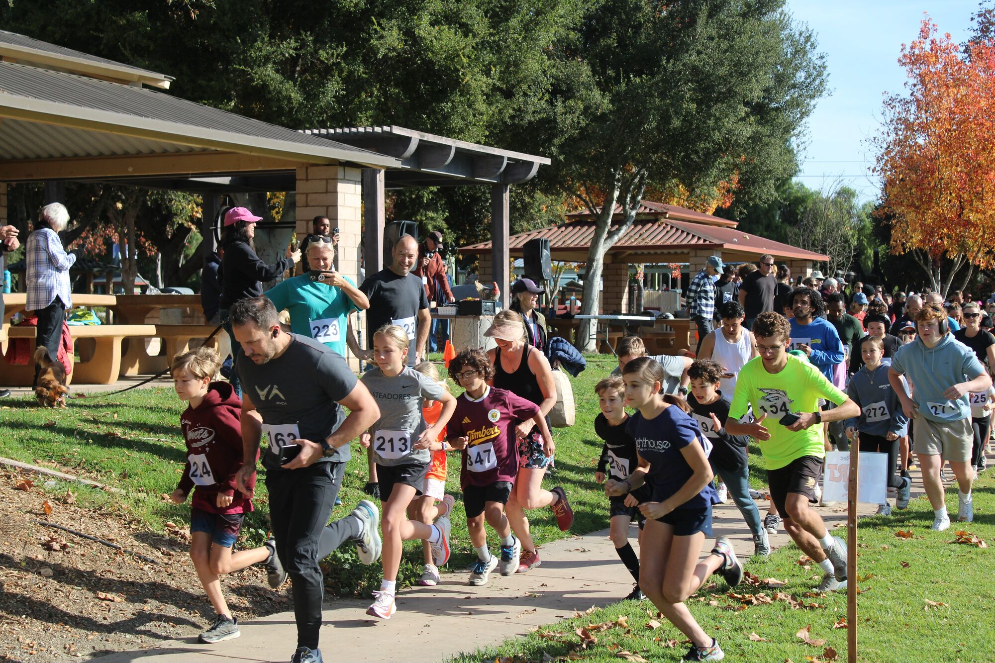 Solvang's Turkey Trot personifies the term 'fun run'