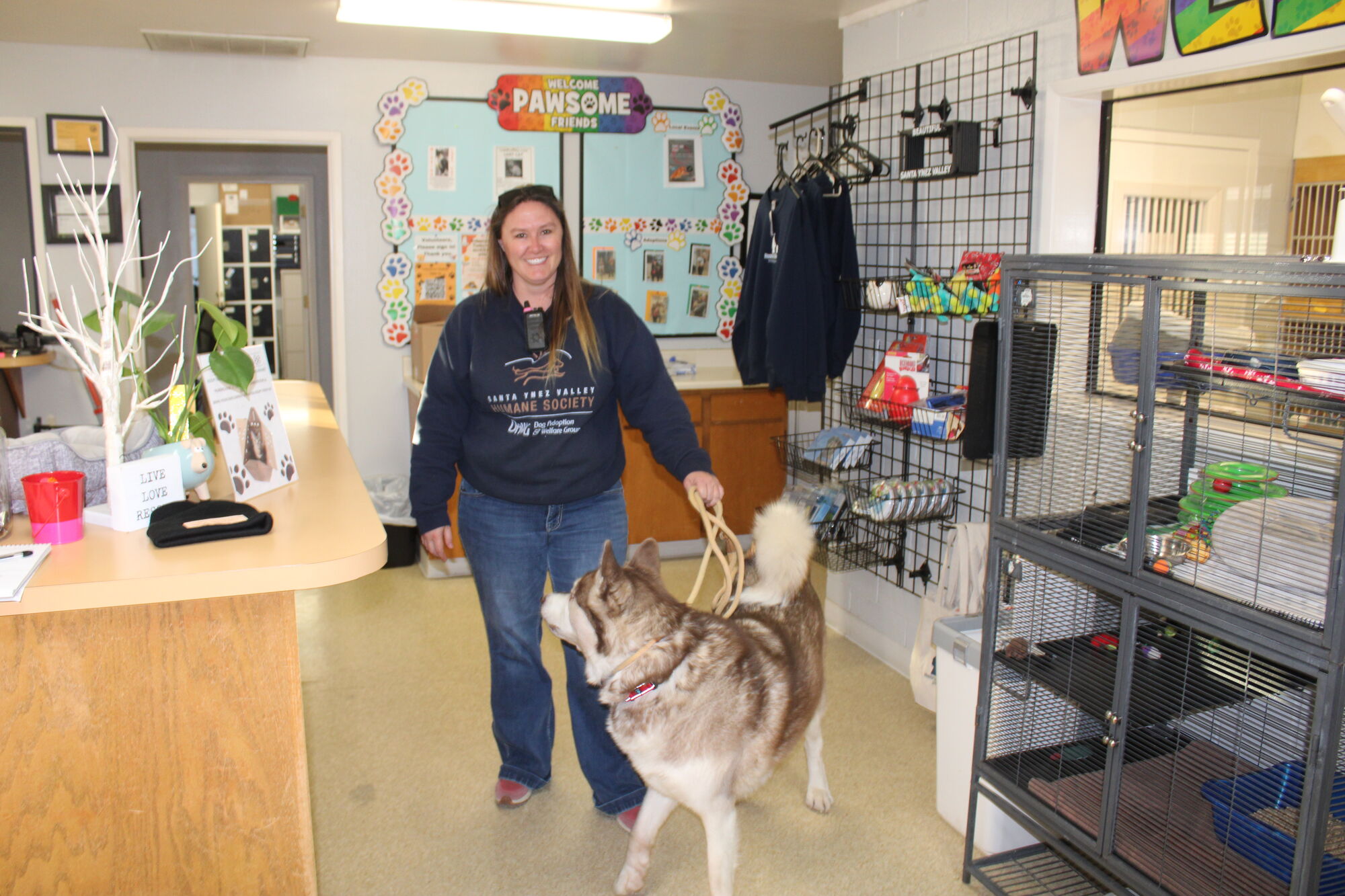SYV Humane Society shelters pets displaced by Southern California fires