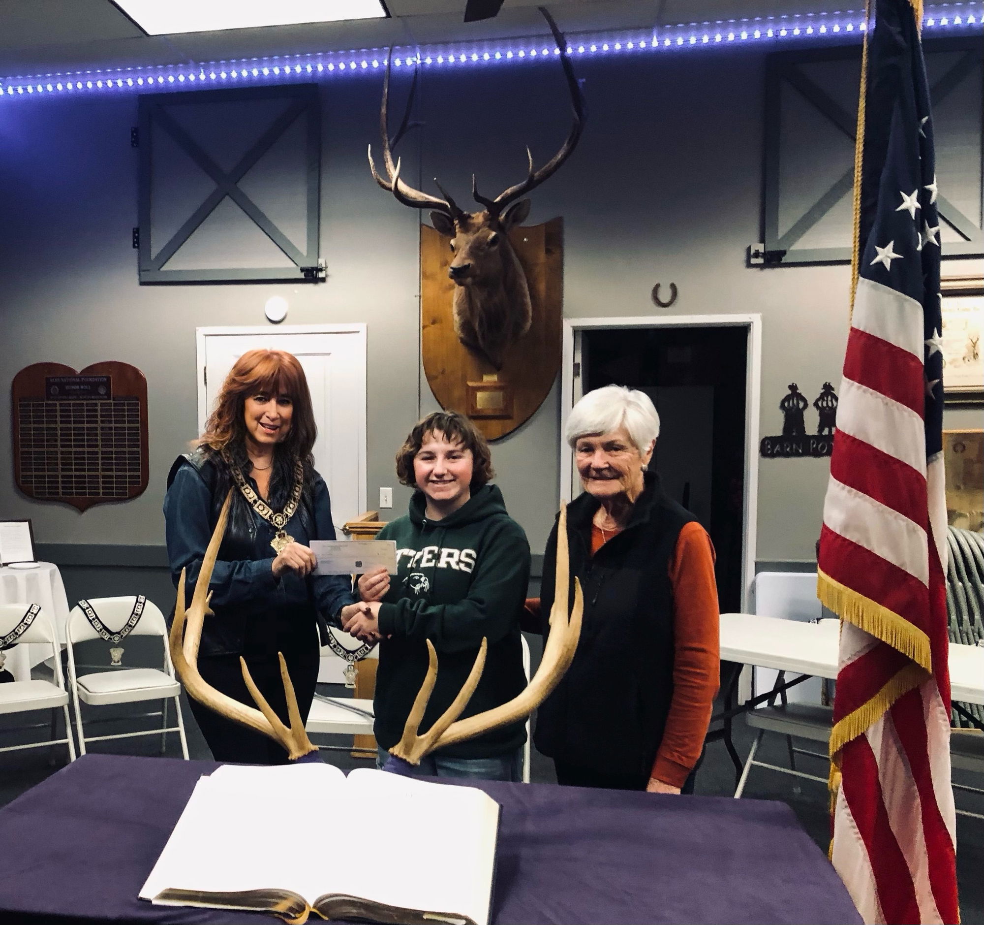Sierra Freedman named Elks Student of the Month for January