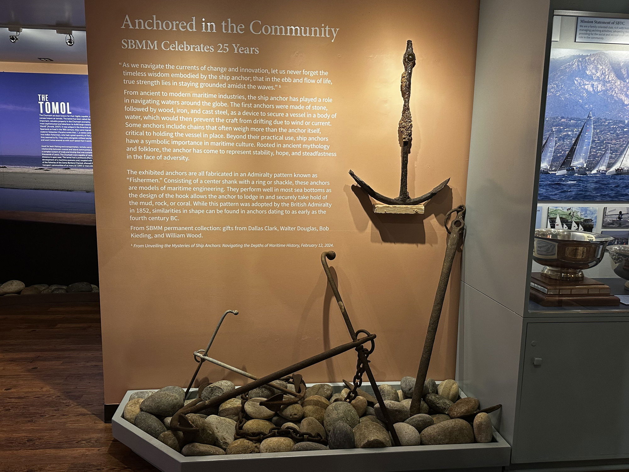 Santa Barbara Maritime Museum opens new exhibit: 'Anchored in the Community'