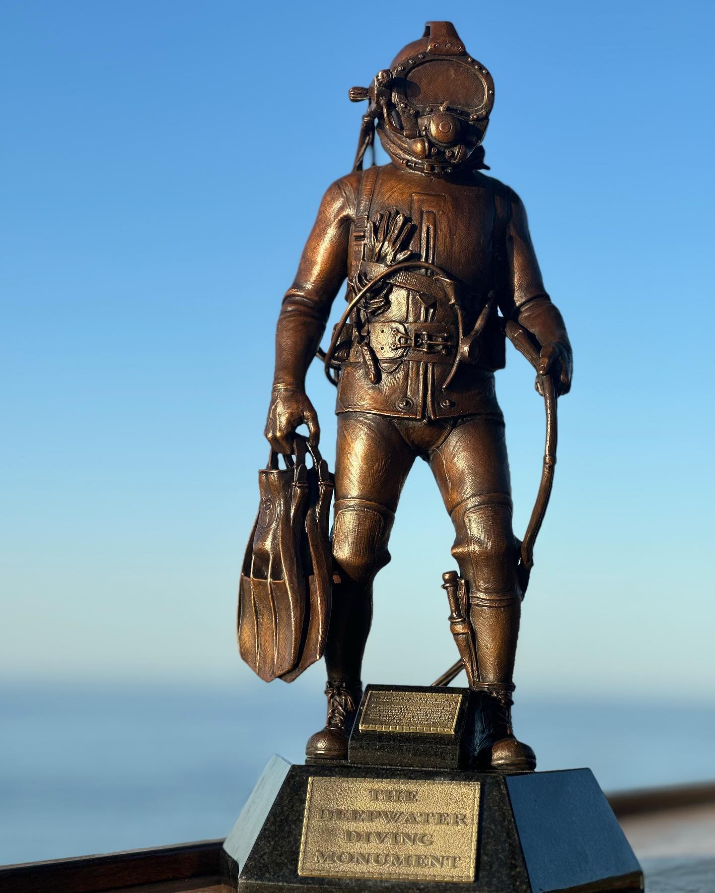 Unveiling the Deepwater Diving Monument