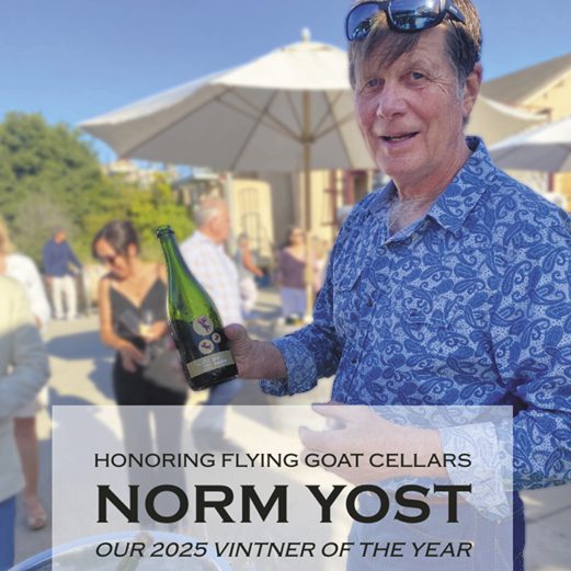 Yost named 2025 Vintner of the Year by Sta. Rita Hills Wine Alliance