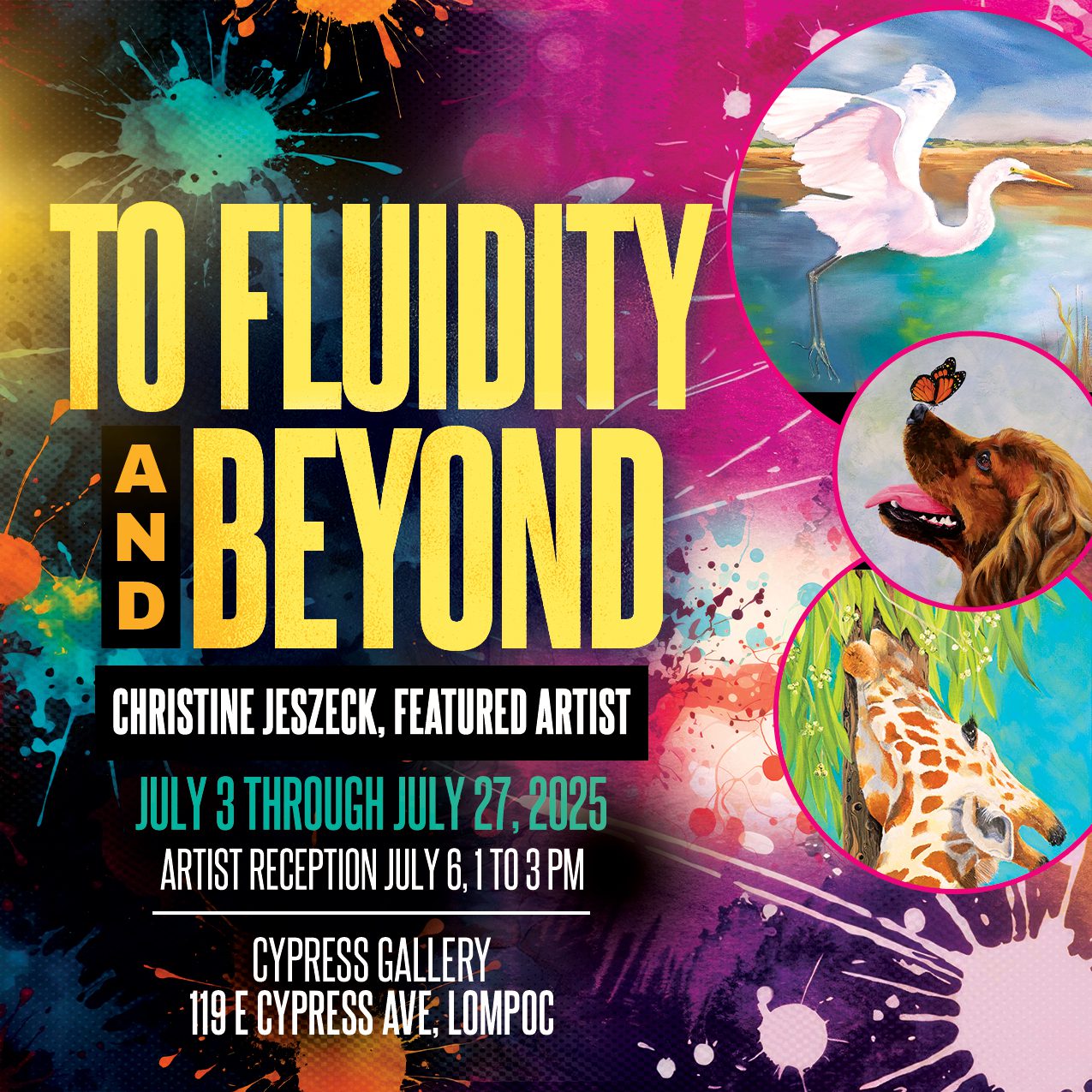 Cypress Gallery to feature ‘To Fluidity and Beyond’ art show