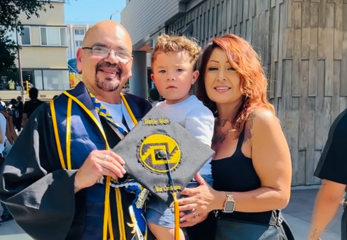 Allan Hancock College graduate continues in his ‘new beginning’