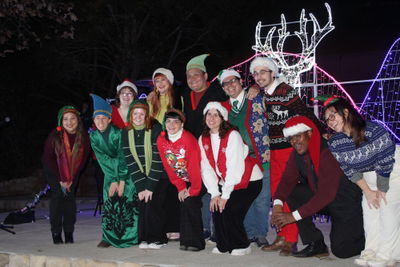 Holiday Lights Festival gives a winter glow to SYV Botanic Garden