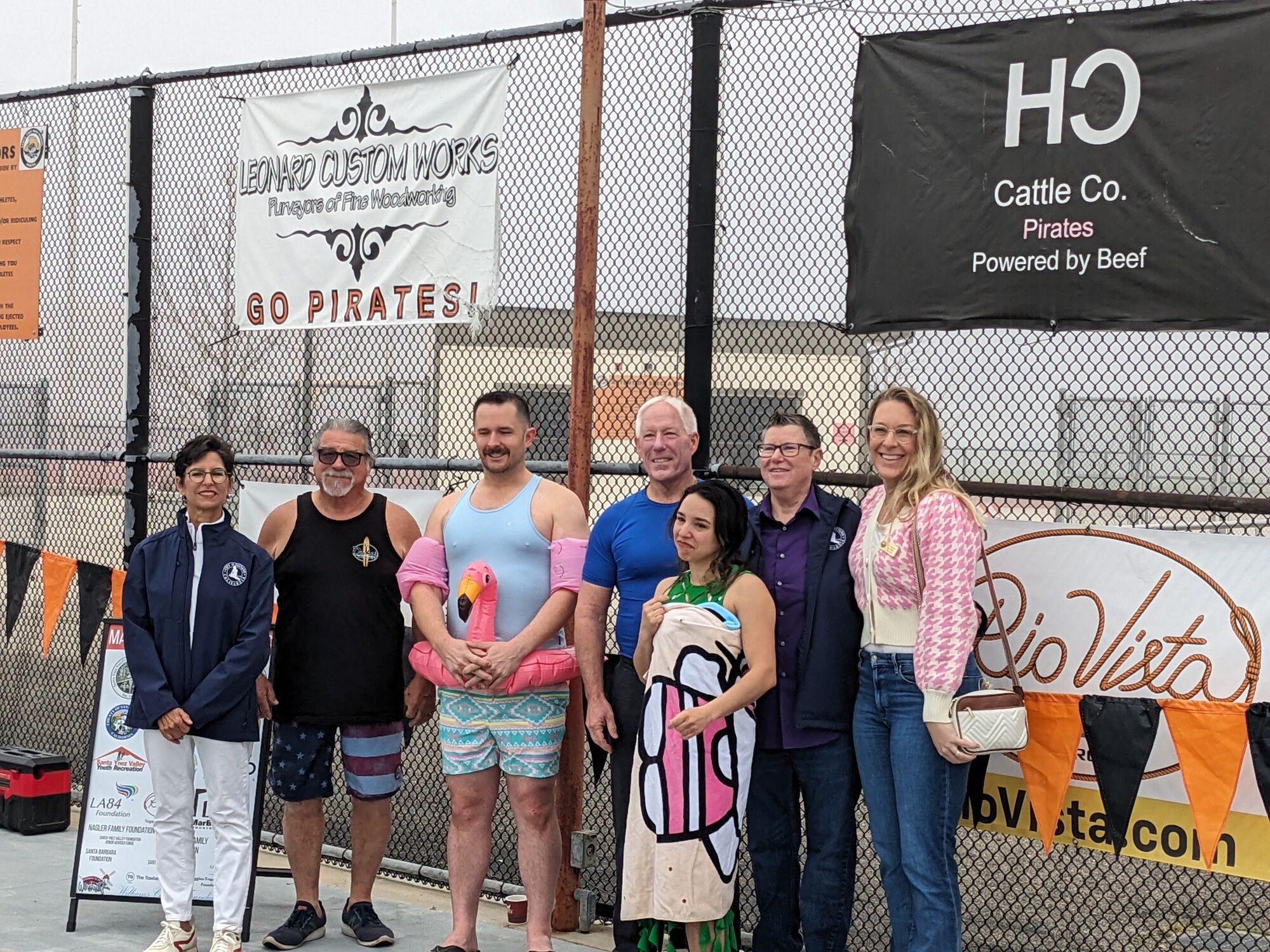 Mayors, councilmembers among those taking early plunge for aquatic center